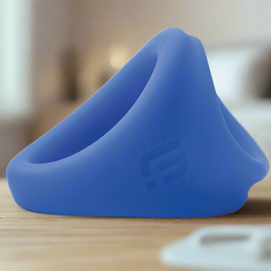 Sport Fucker Freeballer C-Ring & Ball Stretcher Blue
