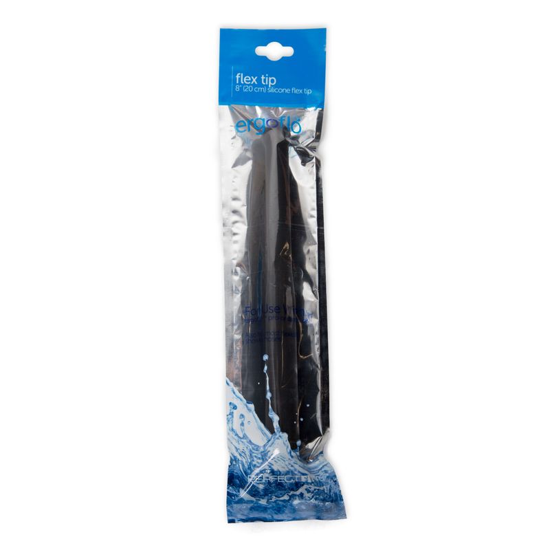 Perfect Fit ErgoFlo 20cm silicone flex-tip replacement nozzle in retail packaging