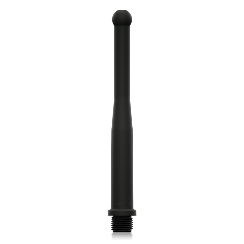 ErgoFlo flexible silicone douche nozzle with rounded tip and threaded ABS base