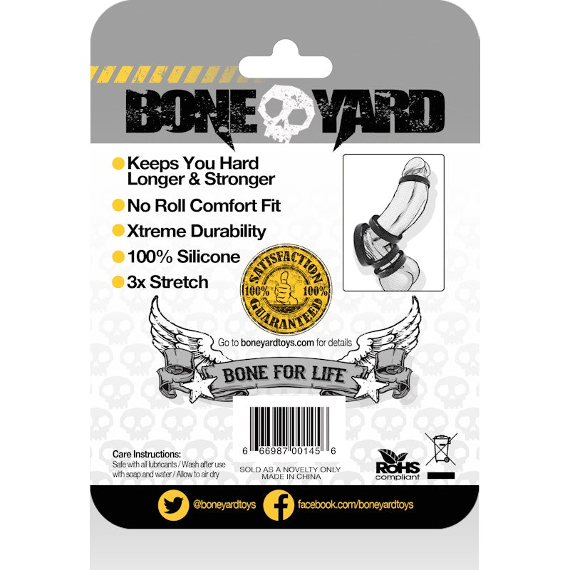 Boneyard Silicone C-Ring 45mm Black