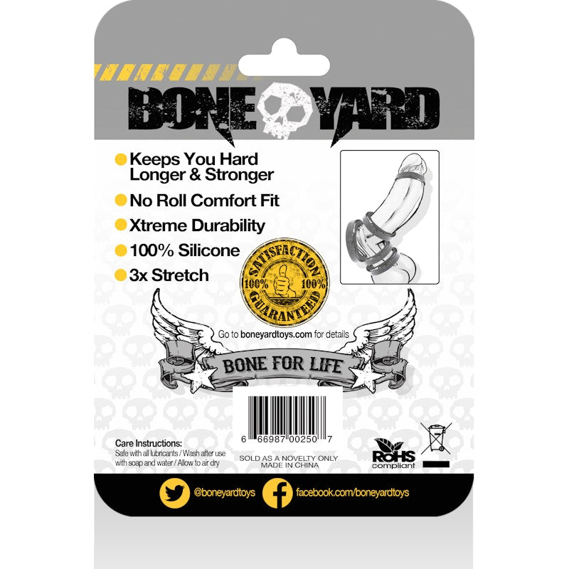 Boneyard Silicone C-Ring 50mm Black