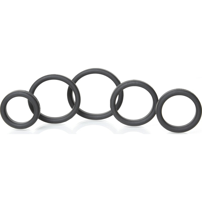 Boneyard Silicone C-Ring 5 Piece Kit Black