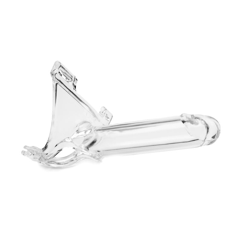 PerfectFit Zoro Knight 6” Strap-On Clear – Harness-Free Power