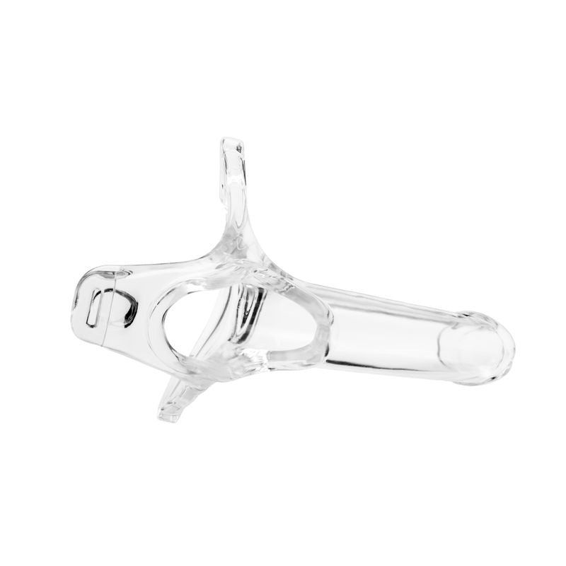 PerfectFit Zoro Knight 6” Strap-On Clear – Harness-Free Power