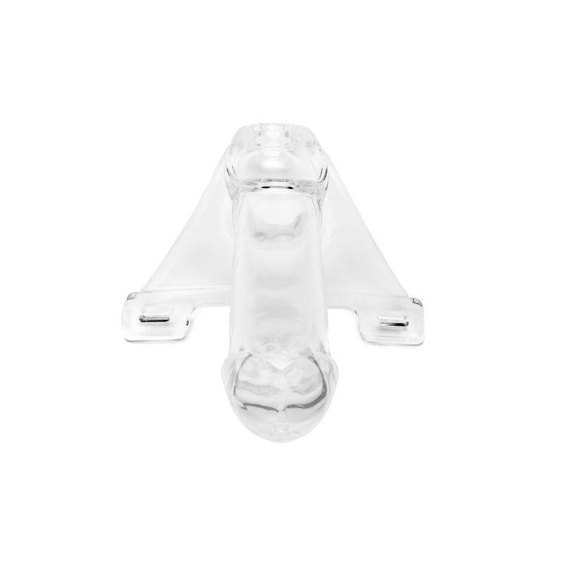 PerfectFit Zoro Knight 6” Strap-On Clear – Harness-Free Power