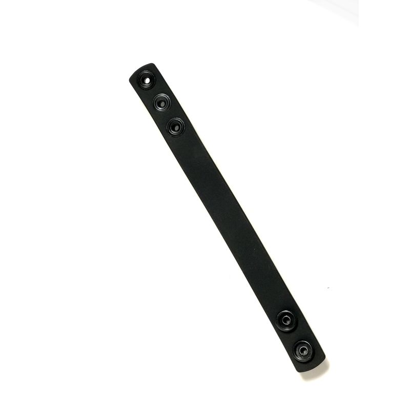 Boneyard Silicone Cock Strap 3 Snap Ring - Black