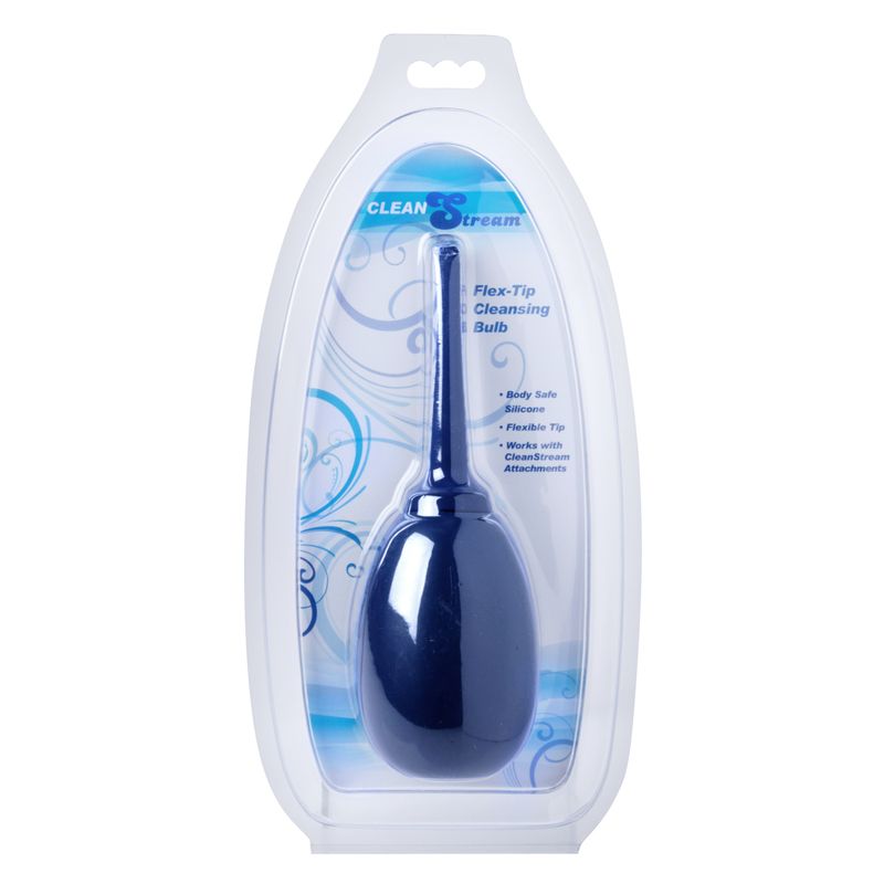 CleanStream Flex-Tip cleansing enema bulb in retail packaging