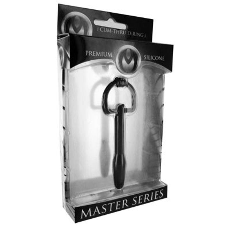 The Hallows Cum-Thru D-Ring Penis Sound Plug Master Series