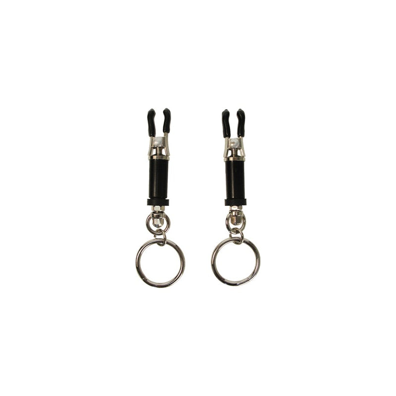 Bondage Ring Barrel Nipple & Body Clamps
