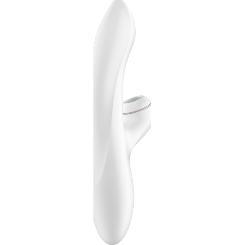 Satisfyer Pro + G-Spot Rabbit Vibe & Clitoral Stimulator White