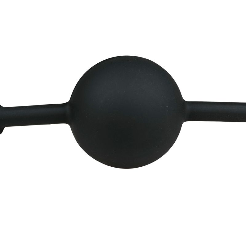 Ball Gag With Silicone Ball Black