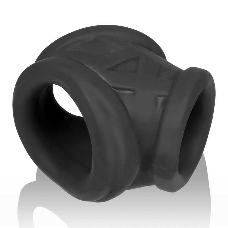 OxBalls Oxsling in Black Ice, angled view showing connected ring openings