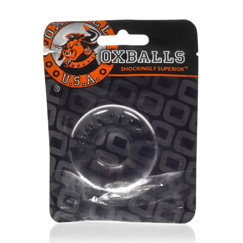 OxBalls Atomic Jock 2 Cockring Large Clear Silicone