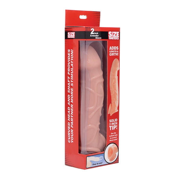 Size Matters 2" Penis Extender Sleeve – Locked-In Reach