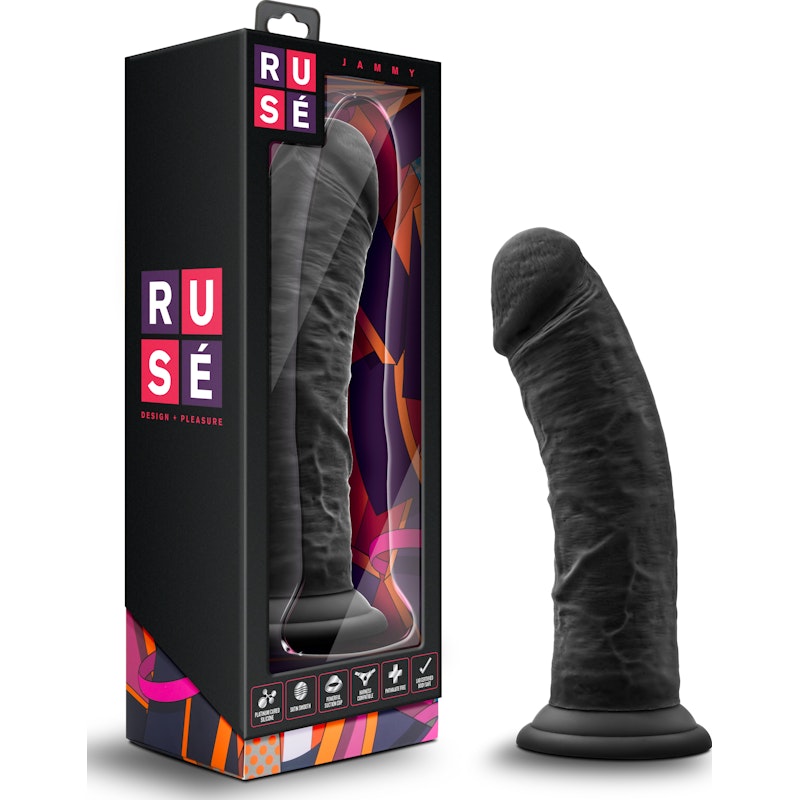 Ruse Jammy Black Dildo
