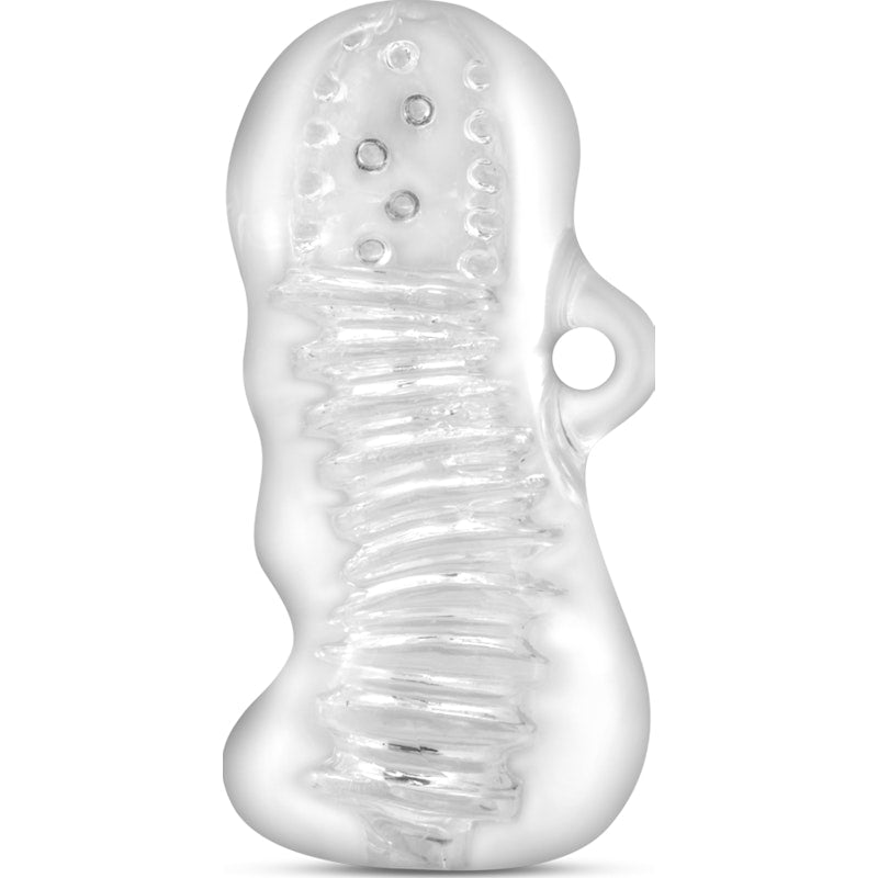 M for Men Hand Tool Masturbator Clear