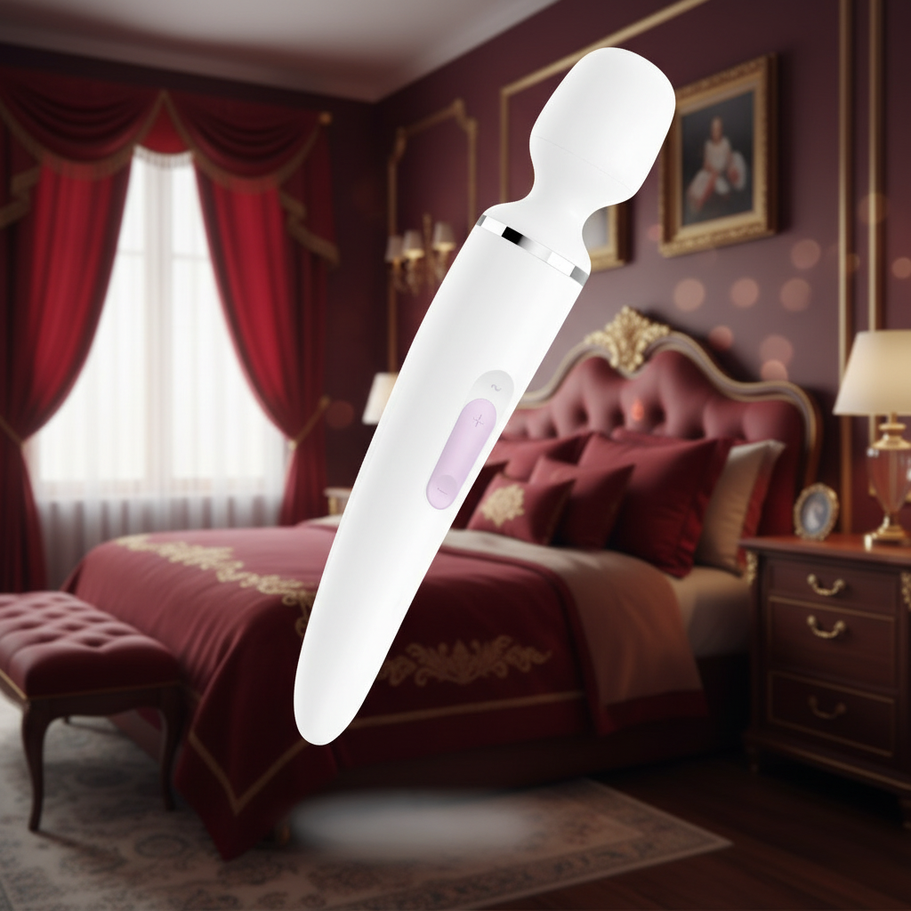 Satisfyer Wand-er Woman Stimulating Massager White