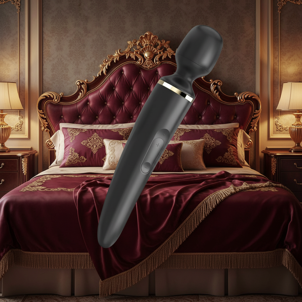 Satisfyer Wand-er Woman Stimulating Massager Black