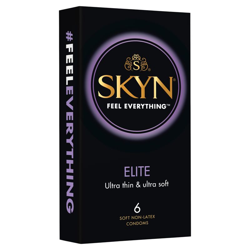 SKYN Elite Non-Latex Condoms, A Softer Way to Feel Close