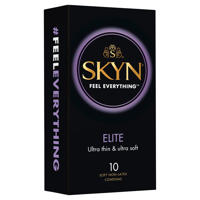 SKYN Elite Non-Latex Condoms, A Softer Way to Feel Close