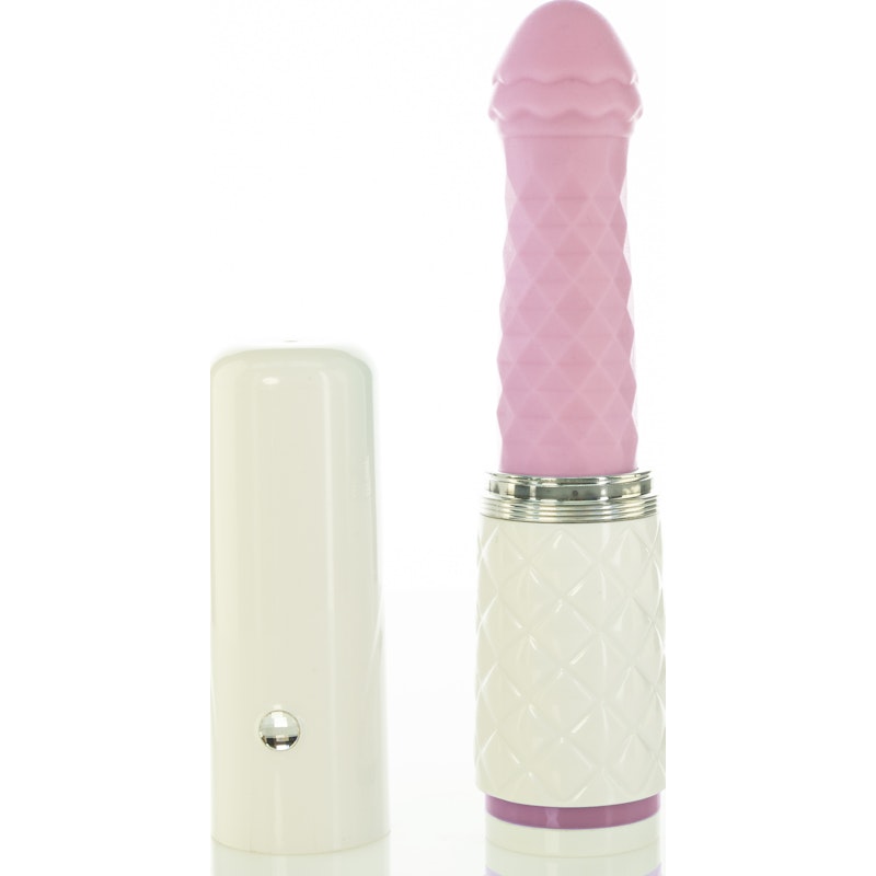 Pillow Talk Feisty Pink Thrusting Vibrator with Swarovski Crystal