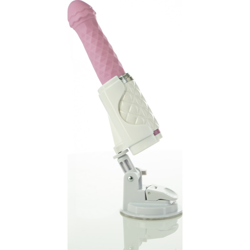 Pillow Talk Feisty Pink Thrusting Vibrator with Swarovski Crystal