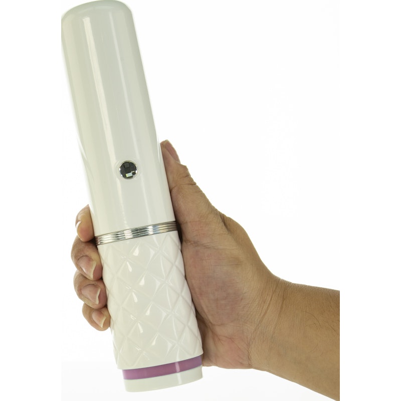 Pillow Talk Feisty Pink Thrusting Vibrator with Swarovski Crystal