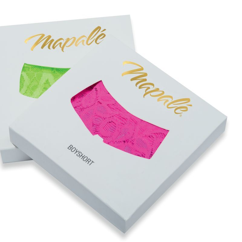 Lace V Back Thong Orange Extra Large