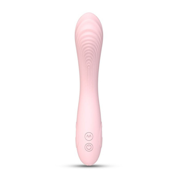 Flexible Bending Silicone Vibrator Pink