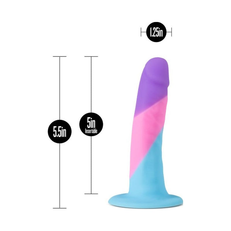 Avant D15 Vision of Love Silicone Dildo Turquoise