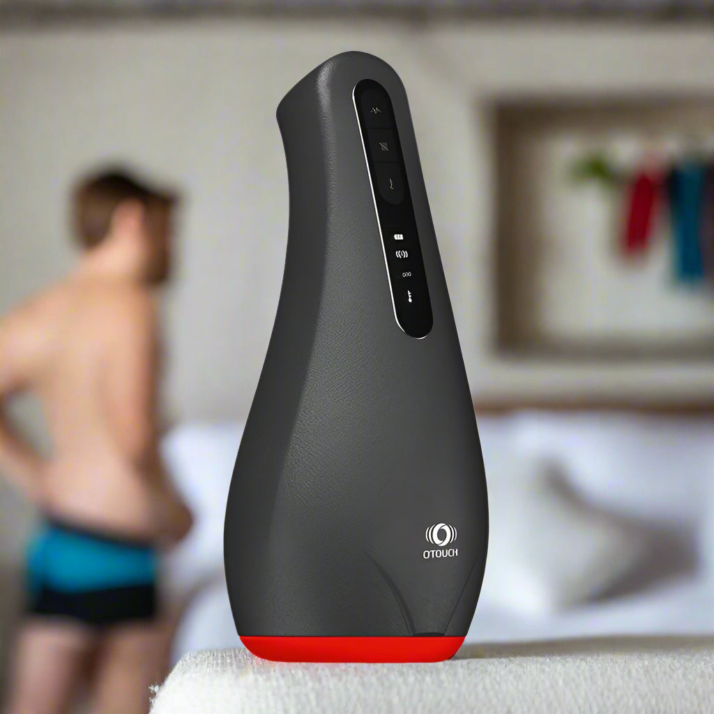 Airturn 1 Heating and Vibrating Masturbator by OTouch