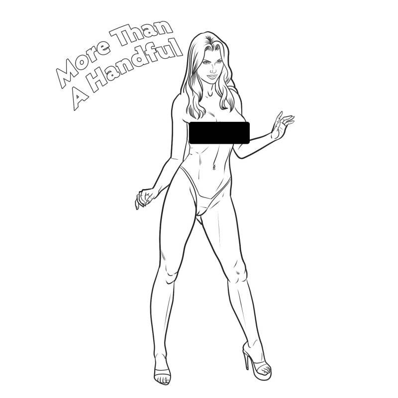 Boobs Boobs Boobs Adult Colouring Book
