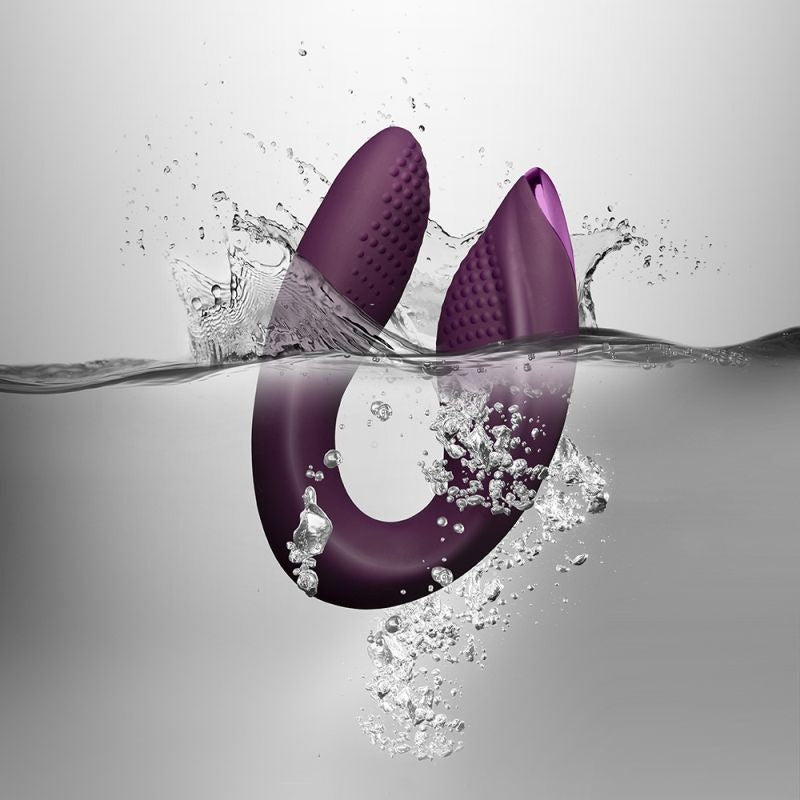 Rock Chick Diva Dual Vibrator Purple