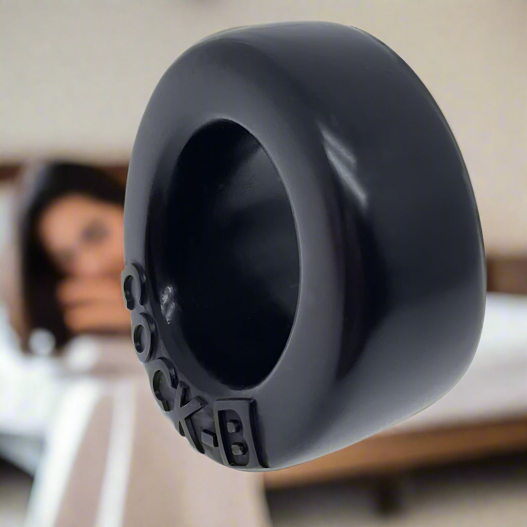 Cock Bulge Cockring Gradually Thicker - Black by OxBalls