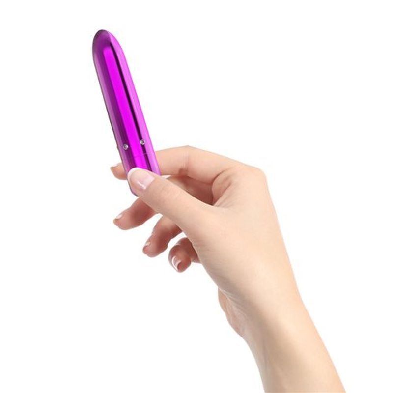 Pretty Point 4inch Power Bullet Vibrator Purple