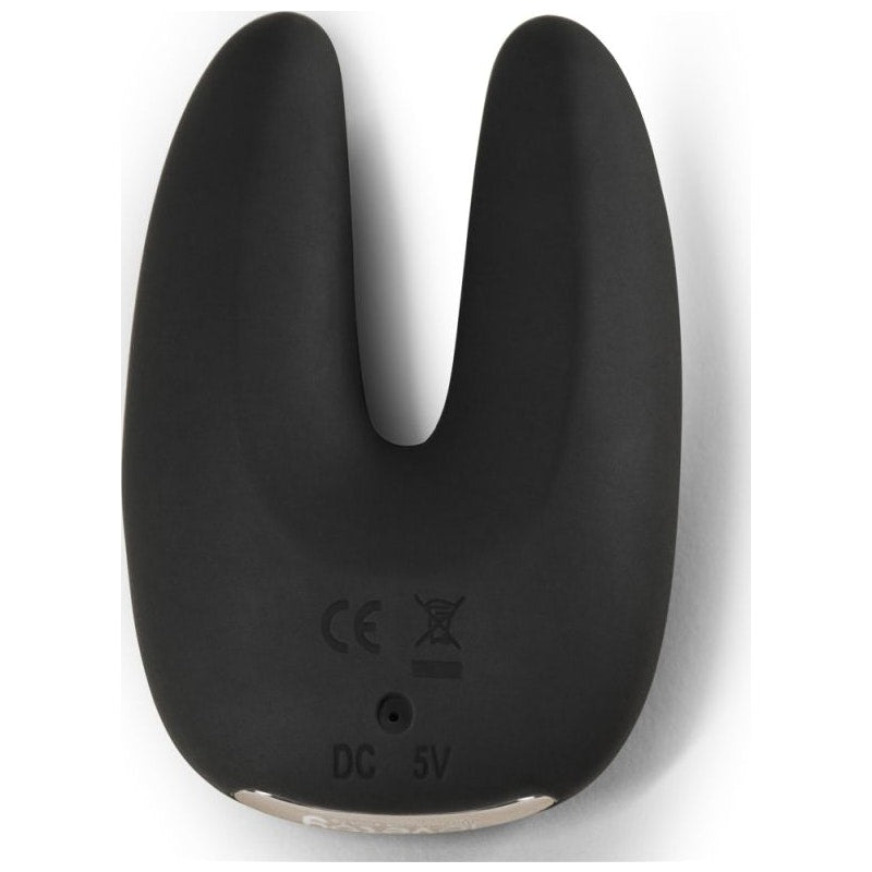 O Sensual Rapture Dual Motor Clit Massager Vibrator Black