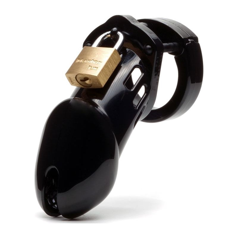 Cockcage CB-6000 Black Chastity Cage – Secure Male Lock