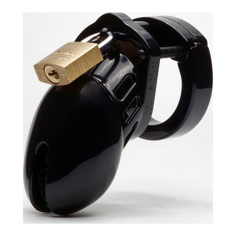 Cockcage CB-6000S Black Chastity Cage – Secure Male Lock