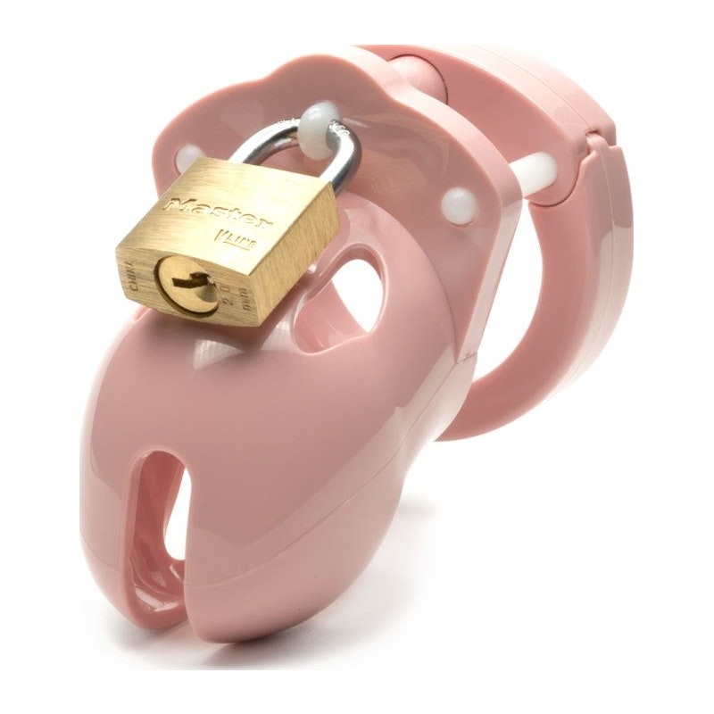 Cockcage Mr Stubb Pink Chastity Cage – Secure Male Lock