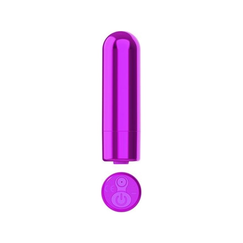 Naughty Nubbies Finger Vibe w Mini Powerbullet Purple Purple