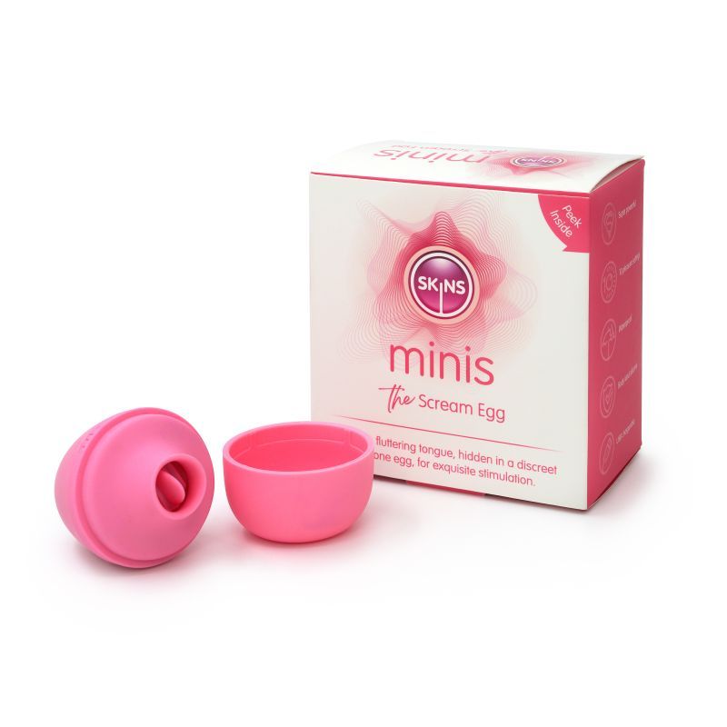 Skins Minis The Scream Egg Pink