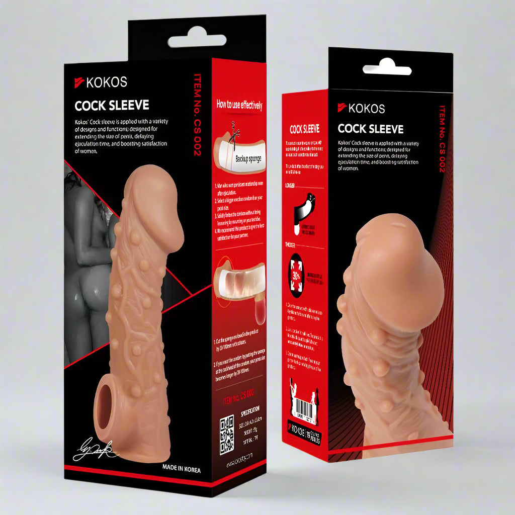 Natural Soft Feeling Cock Sleeve 2 Small - Maximum Pleasure