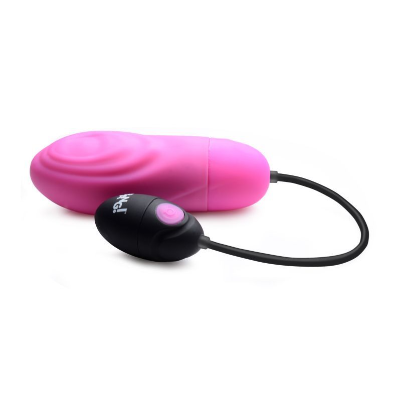 7X Pulsing Rechargeable Bullet Vibe Pink