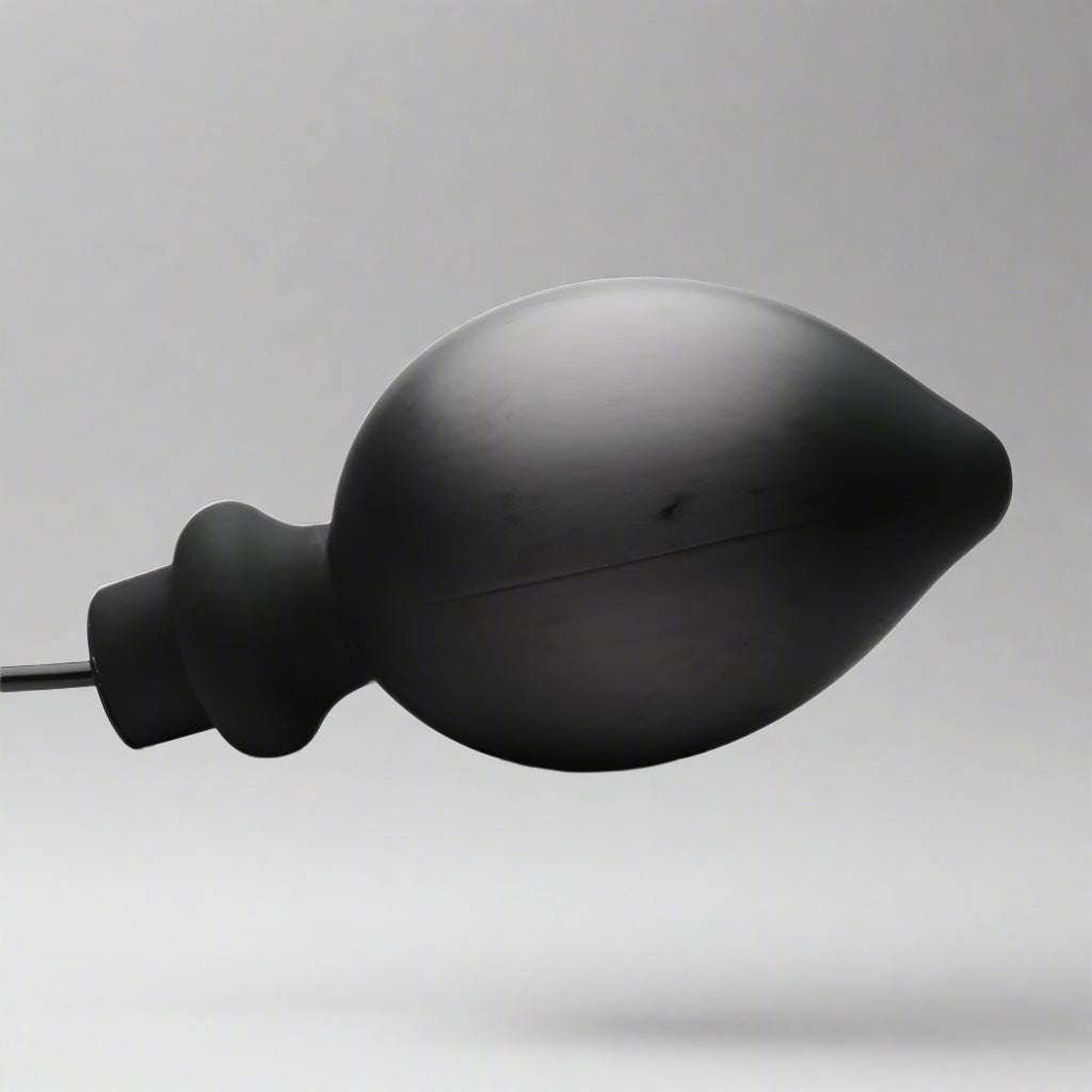 Large Inflatable Butt Plug - The Ass Expand Black
