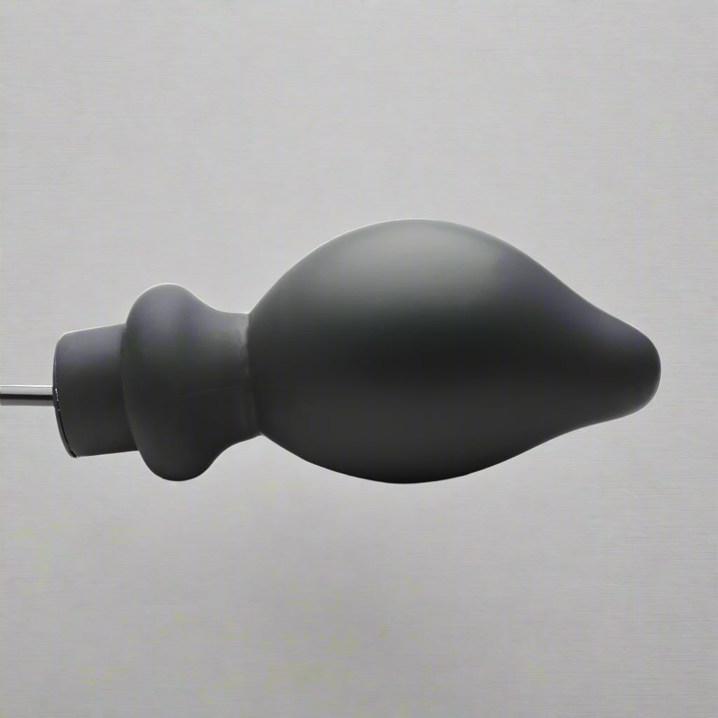 Large Inflatable Butt Plug - The Ass Expand Black