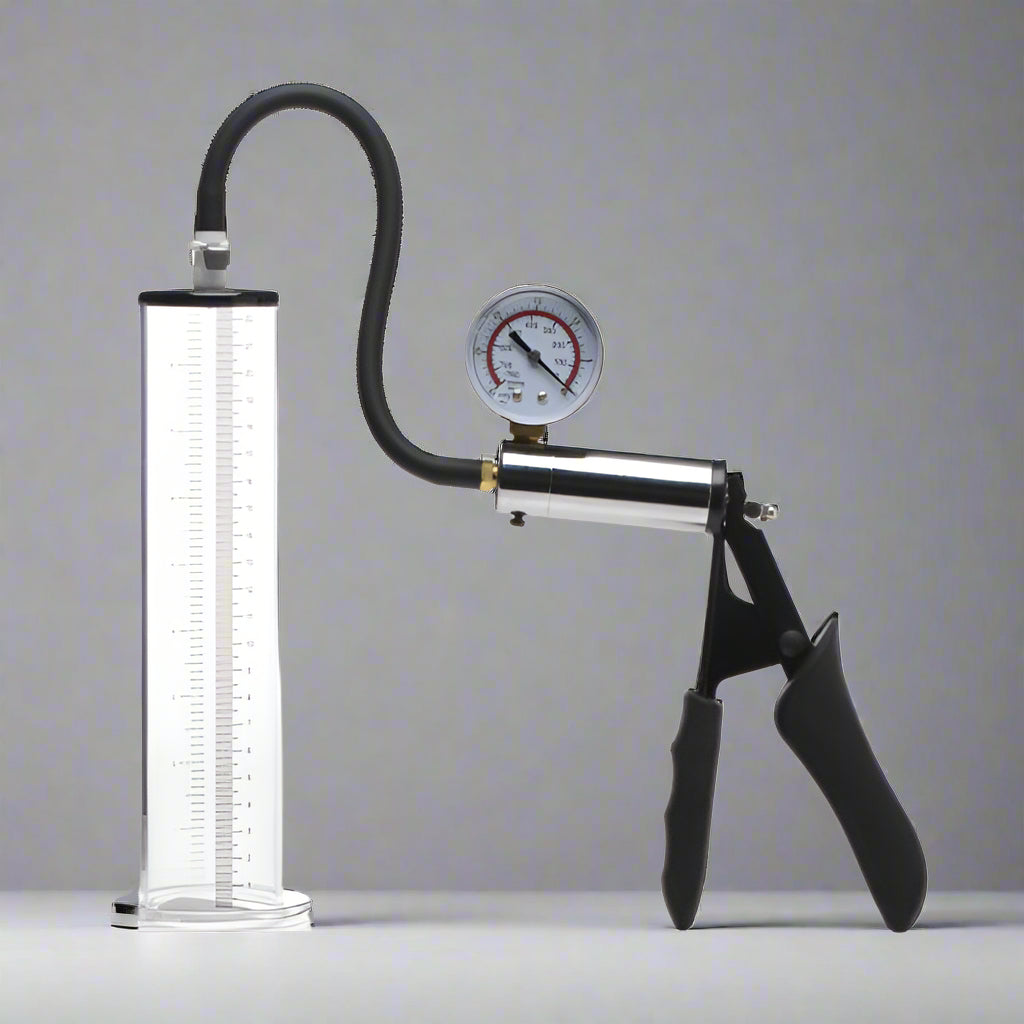 Penis Pump Kit with 2-Inch Cylinder - Clear Size Matters