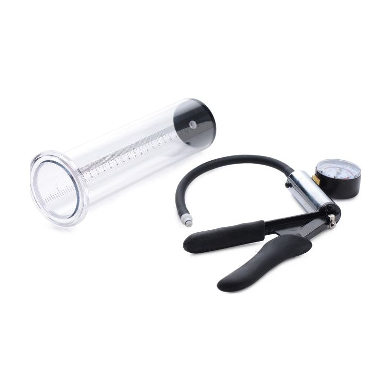Penis Pump Kit with 2.25-Inch Cylinder Clear Size Matters