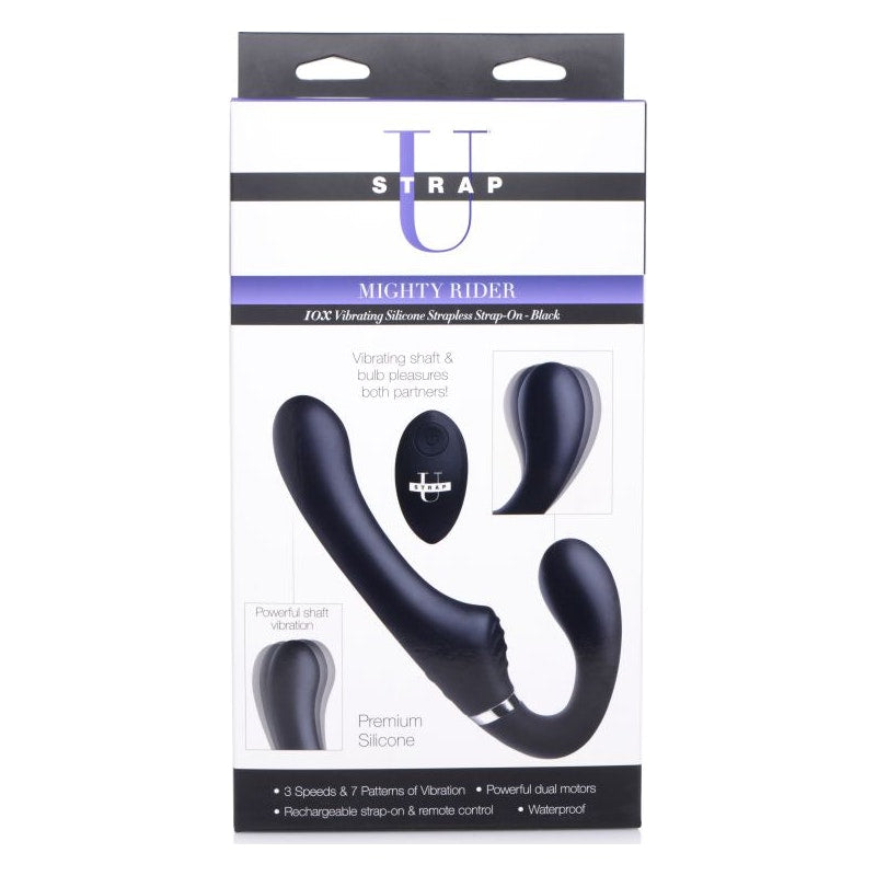 Mighty Rider 10X Strapless Strap-On with Remote