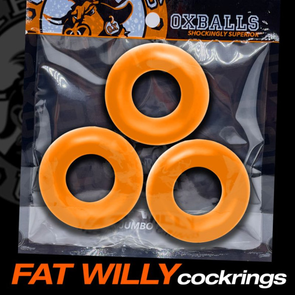 OxBalls Fat Willy Jumbo Cock Ring Set | The Love Shop