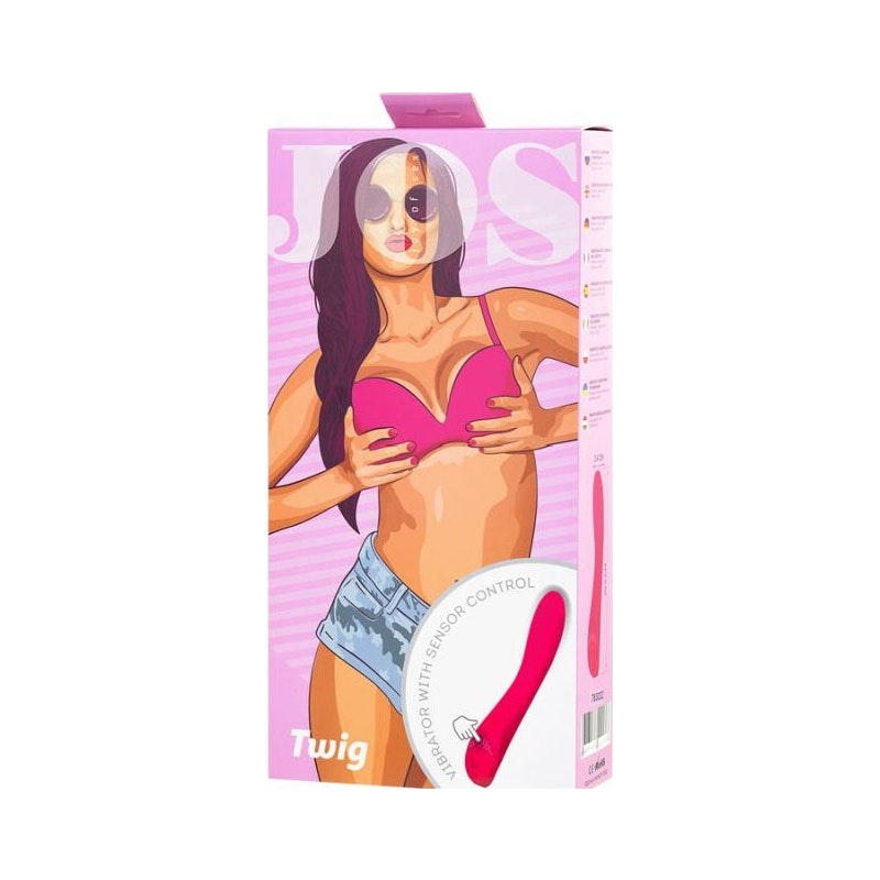 Twig Ergonomic Slimline G-Spot Vibrator Pink